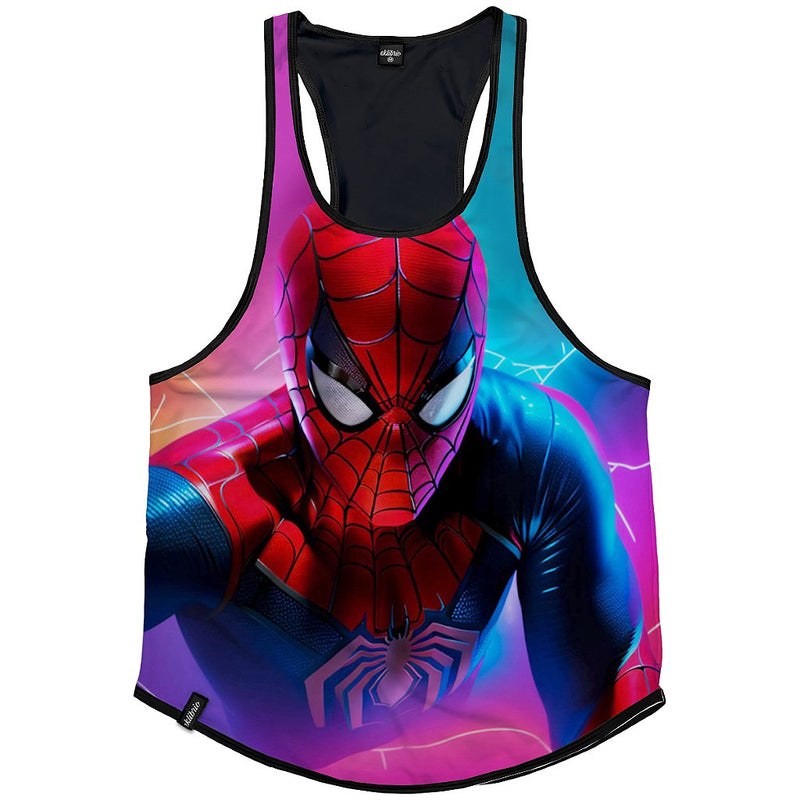 Regata masculina cavada Dry fit Homem Aranha