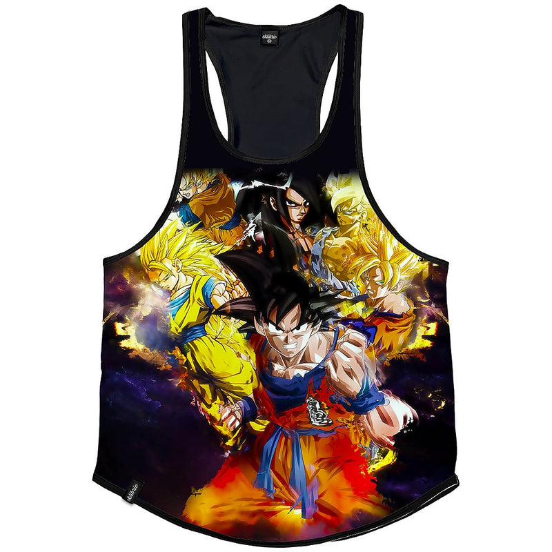 Regata cavada Dry fit Dragon ball