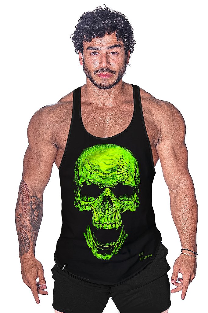 Regata cavada Dry fit Caveira