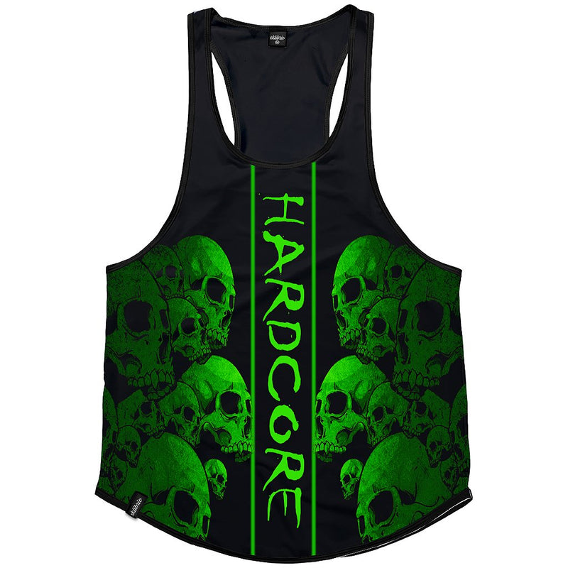 Regata cavada Dry fit Caveira verde