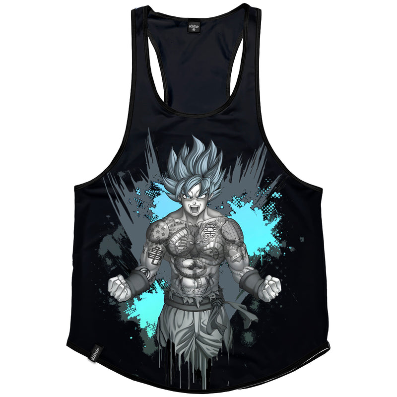 Regata Masculina cavada Dry fit Dragon ball