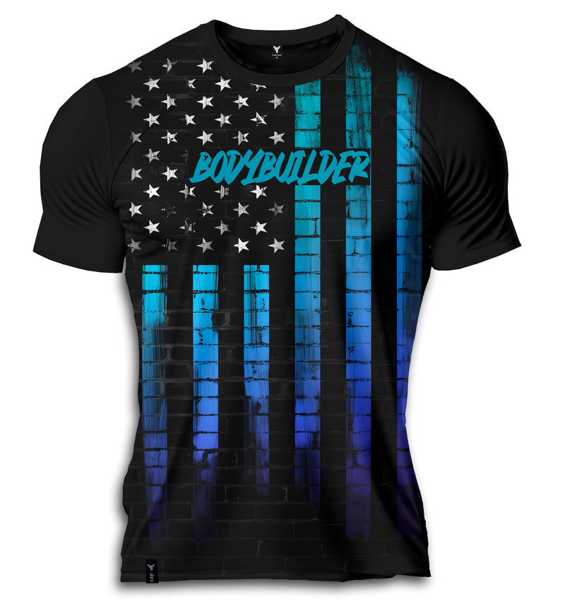 Camiseta masculina Dry Fit Bodybuilders