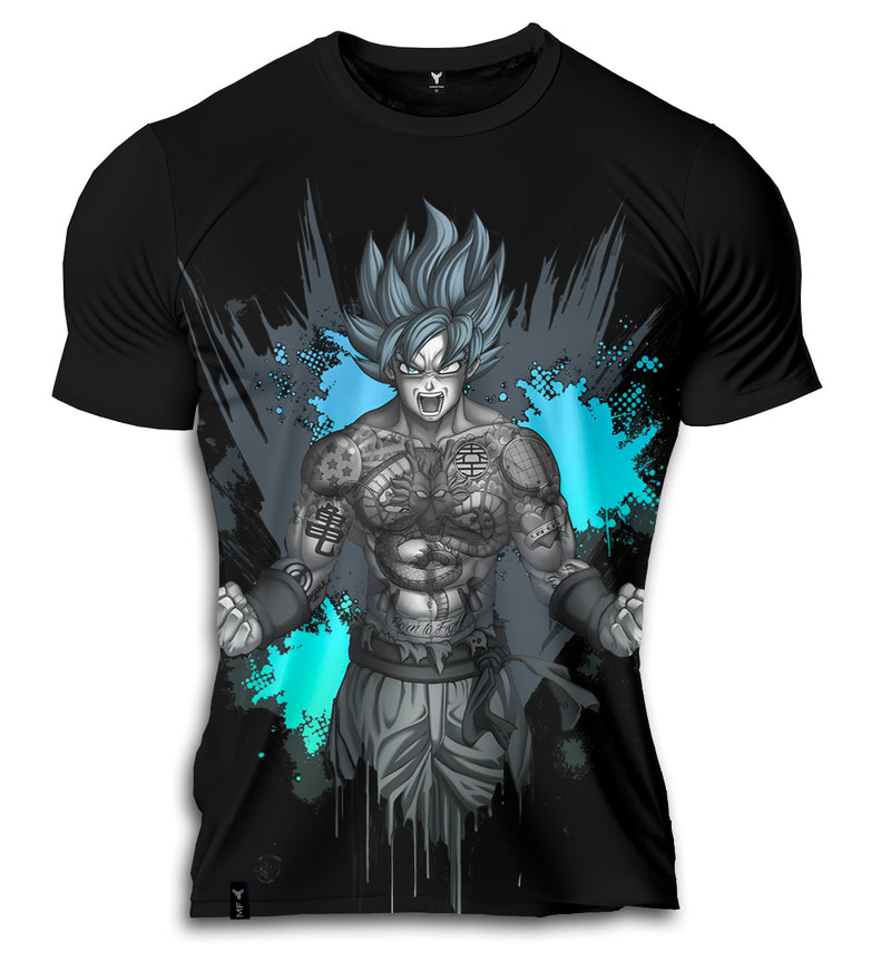 Camiseta masculina Dry Fit dragon ball