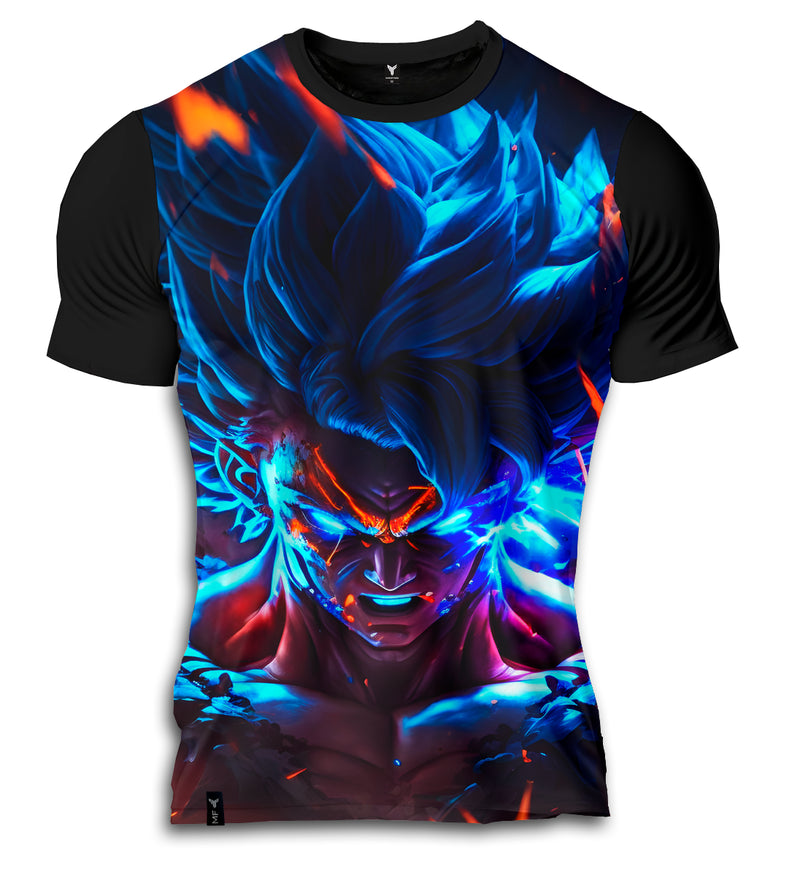 Camiseta masculina Dry Fit Dragon ball Goku