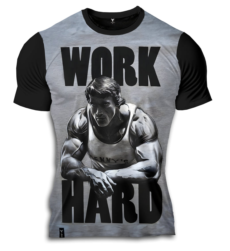 Camiseta masculina Dry Fit Arnold Schwarzenegger