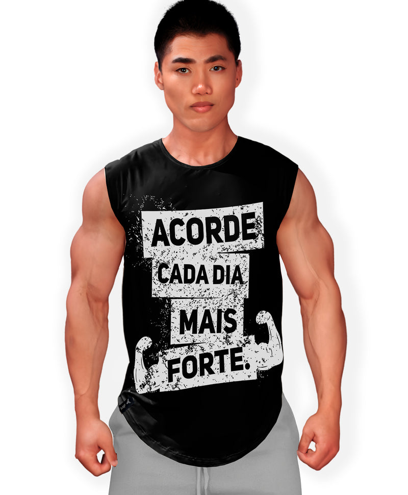 Regata masculina tradicional Long Frases