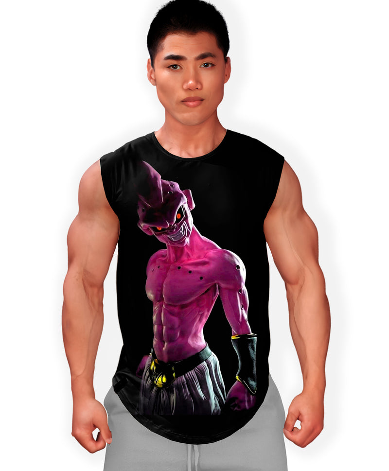 Regata masculina tradicional Long Dragon Ball Majin Boo