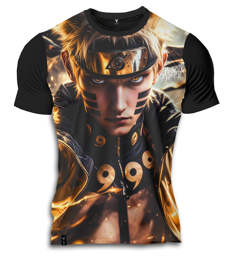 Camiseta masculina Dry Fit  Naruto