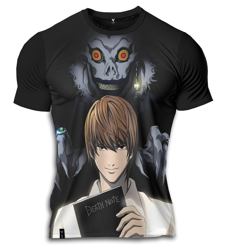 Camiseta masculina Dry Fit Death Note