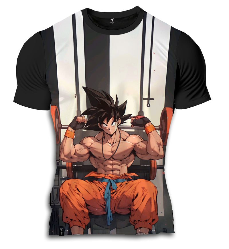 Camiseta masculina Dry Fit Goku - Dragon Ball