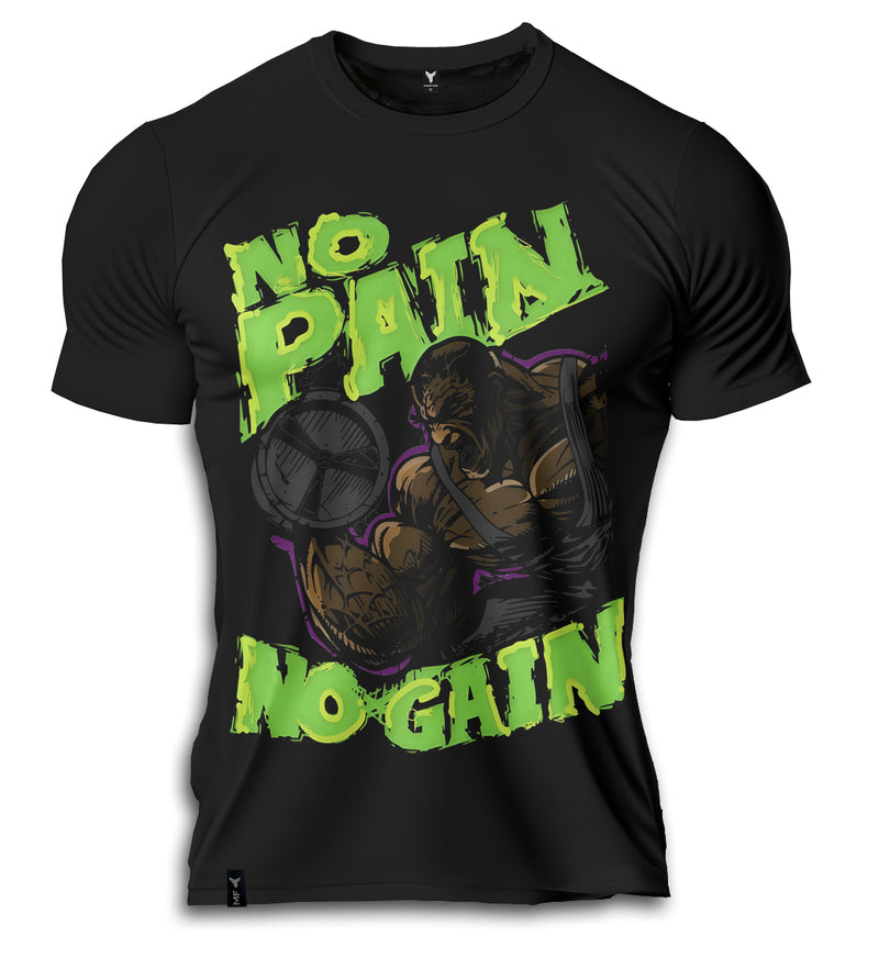Camiseta masculina Dry Fit No pain no gain