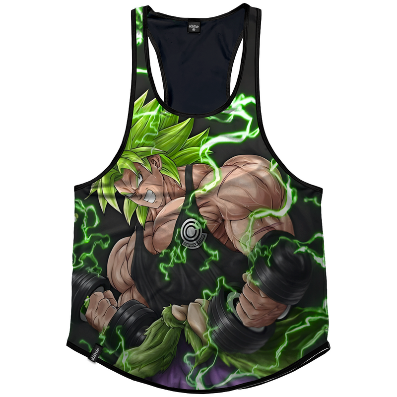 Regata Masculina cavada Dry fit Dragon Ball Broly